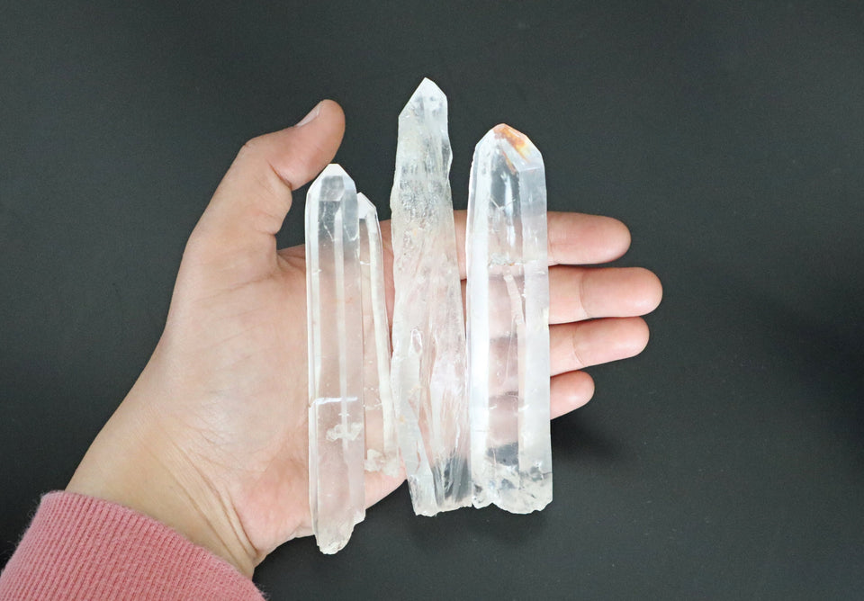 Lemurian Quartz Crystal Points