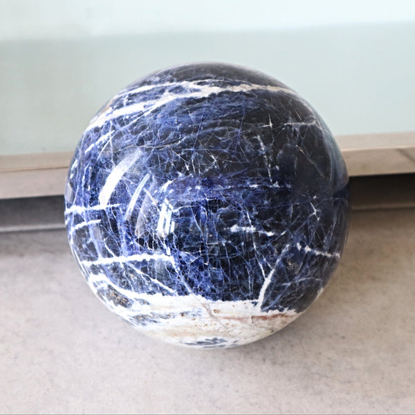 Large Sodalite Sphere 135 mm 5.3 inch