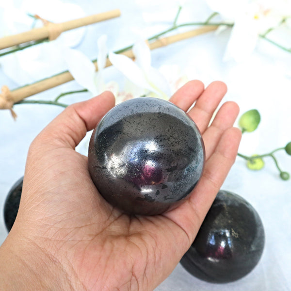 Natural Hematite Sphere 55 mm