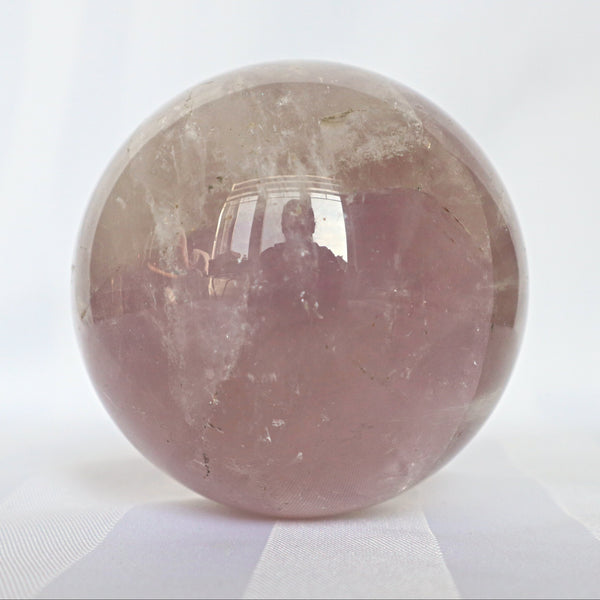 Large Lavender Amethyst Sphere 3.1 inch 81mm, Mental and Emotional Wellness Gift