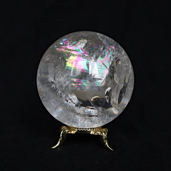 Rainbow Quartz Sphere, Crystal Quartz Sphere, Crystal Sphere, Quartz Sphere, RC Q3