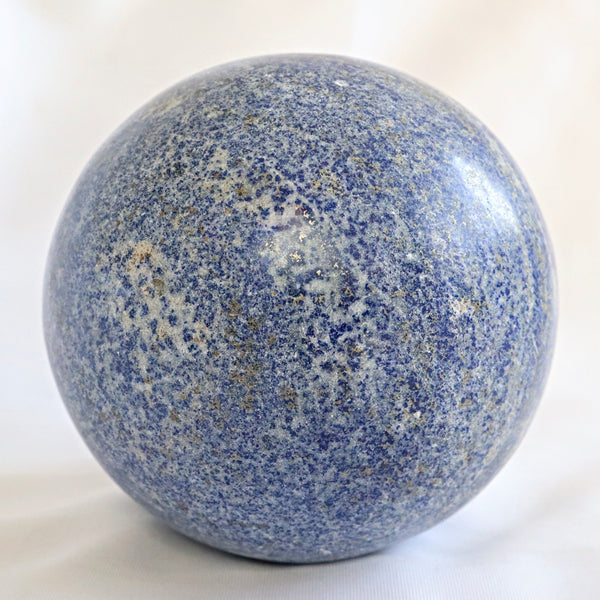 Large Lapis Sphere 5.9 inch 150mm 11 pounds, Light Blue Lapis Lazuli Sphere