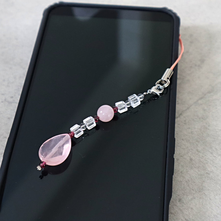 Car and Phone Crystal Charms in natural stones