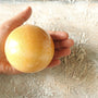 Orange Calcite Sphere 2.75 inch 489 grams 70mm 17.25 oz