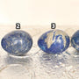 Large Lapis Lazuli Egg: Reiki Meditation Healing Crystal Decor