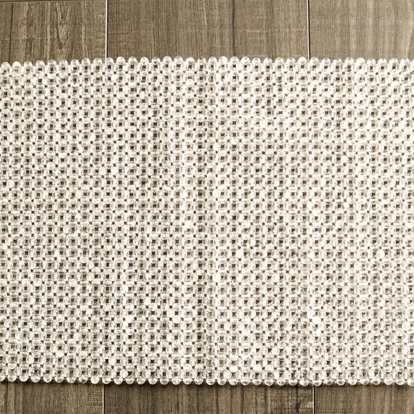 Clear Crystal Quartz Pillow Mat: Meditation, Reiki, Calming Gift