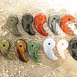Magatama Natural Crystal Gemstones