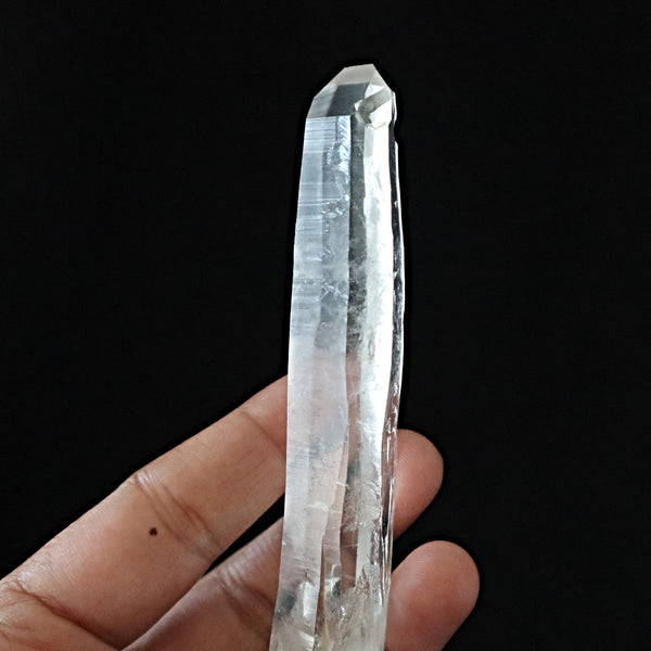 Raw Lemurian Seed Crystal Point: Brazil Quartz (4.2 Inches)