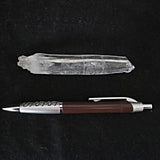 Raw Lemurian Seed Crystal Point: Brazil Quartz (4.2 Inches)