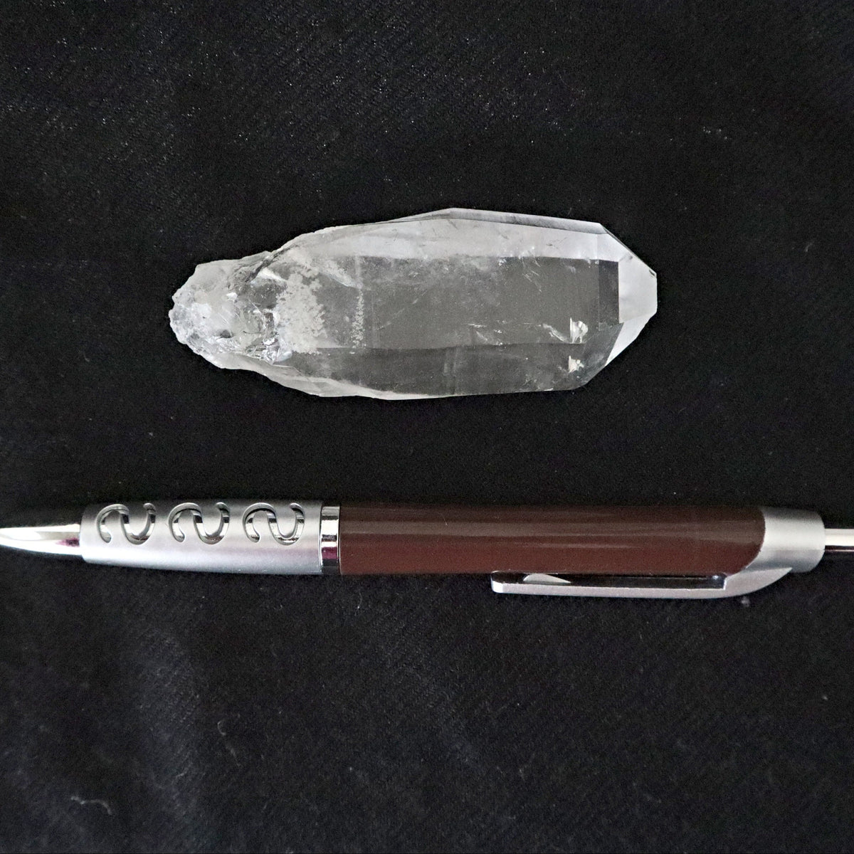 Lemurian Seed Quartz Crystal Point: Brazil Origin, 3 Inch