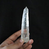 Large Lemurian Seed Quartz master Crystal Point, Brazil Lemurian, L8