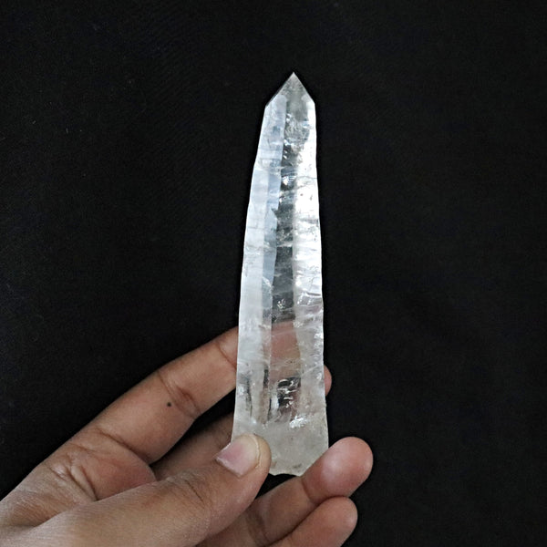 Large Lemurian Seed Quartz master Crystal Point, Brazil Lemurian, L8