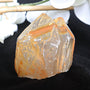 Himalayan Double Pointed Quartz Crystal with Iron Oxide