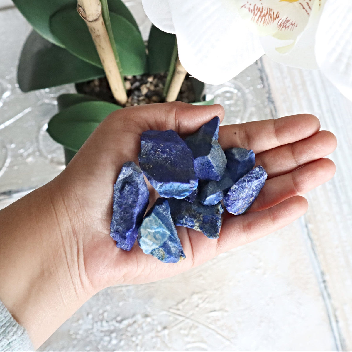AAA Grade Raw Lapis Lazuli Stone: Rough Healing Crystals