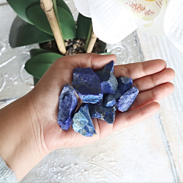 AAA Grade Raw Lapis Lazuli Stone: Rough Healing Crystals