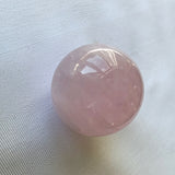 AAA Rose Quartz Sphere: 40mm Healing Crystal, Stone of Love