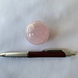 AAA Rose Quartz Sphere: 40mm Healing Crystal, Stone of Love