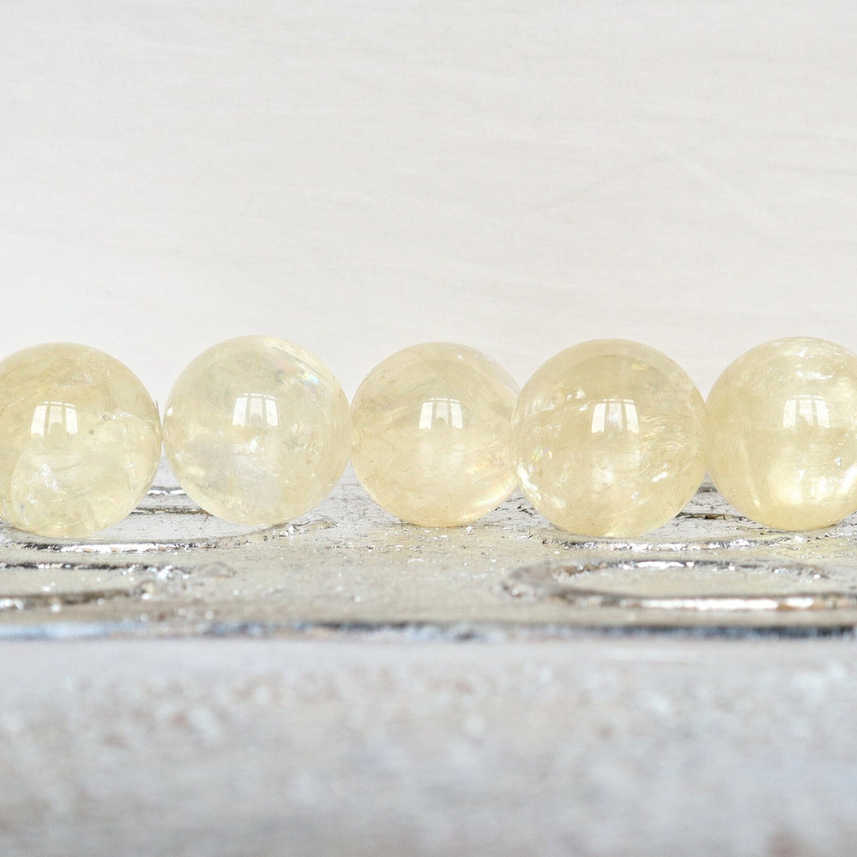 Honey Calcite Sphere: Polished Energy Crystal for Solar Plexus Chakra