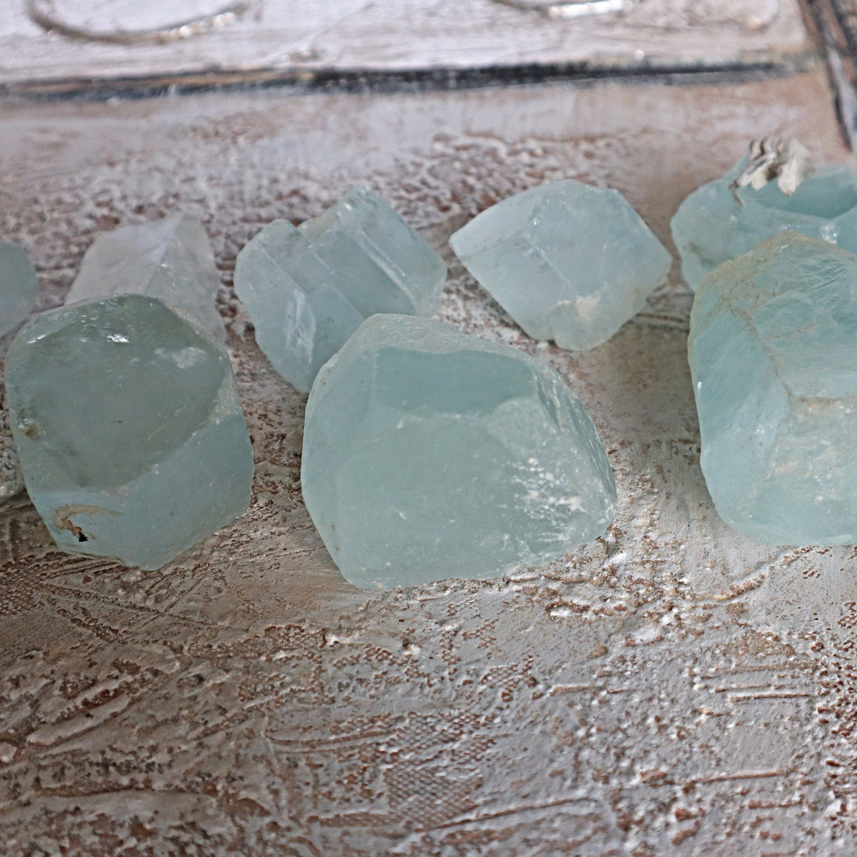 Raw Aquamarine Crystal Specimen: Shigar Skardu Pakistan Stone