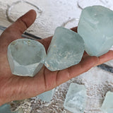 Raw Aquamarine Crystal Mineral Specimens