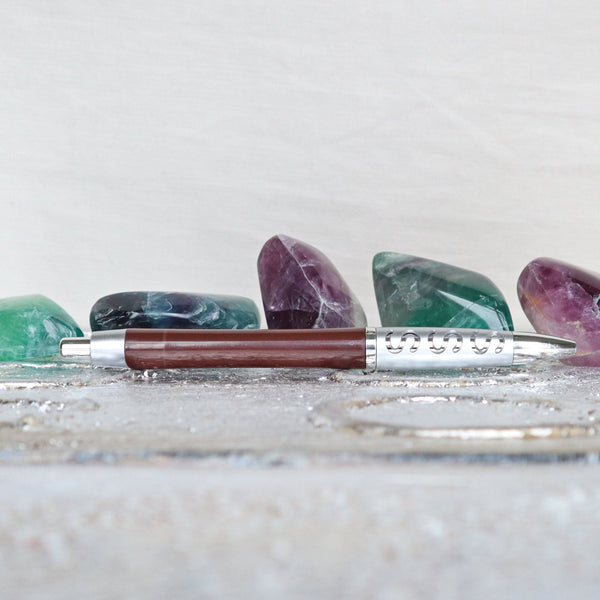 Green Purple Fluorite Palm Stone: Meditation Crystal Gift