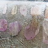 Natural Pink Kunzite Crystal Specimen, Spodumene