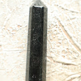 Black Tourmaline Wand: Reiki Healing Crystal, EMF Protector