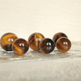 Tiger Eye Sphere: Polished Crystal for Solar Plexus Chakra