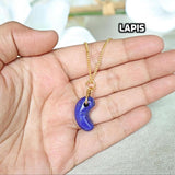 Jade Magatama Necklace: Japanese Talisman Pendant