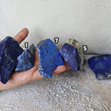 Raw Lapis Lazuli Stones: Natural Freeform Lapis Decor