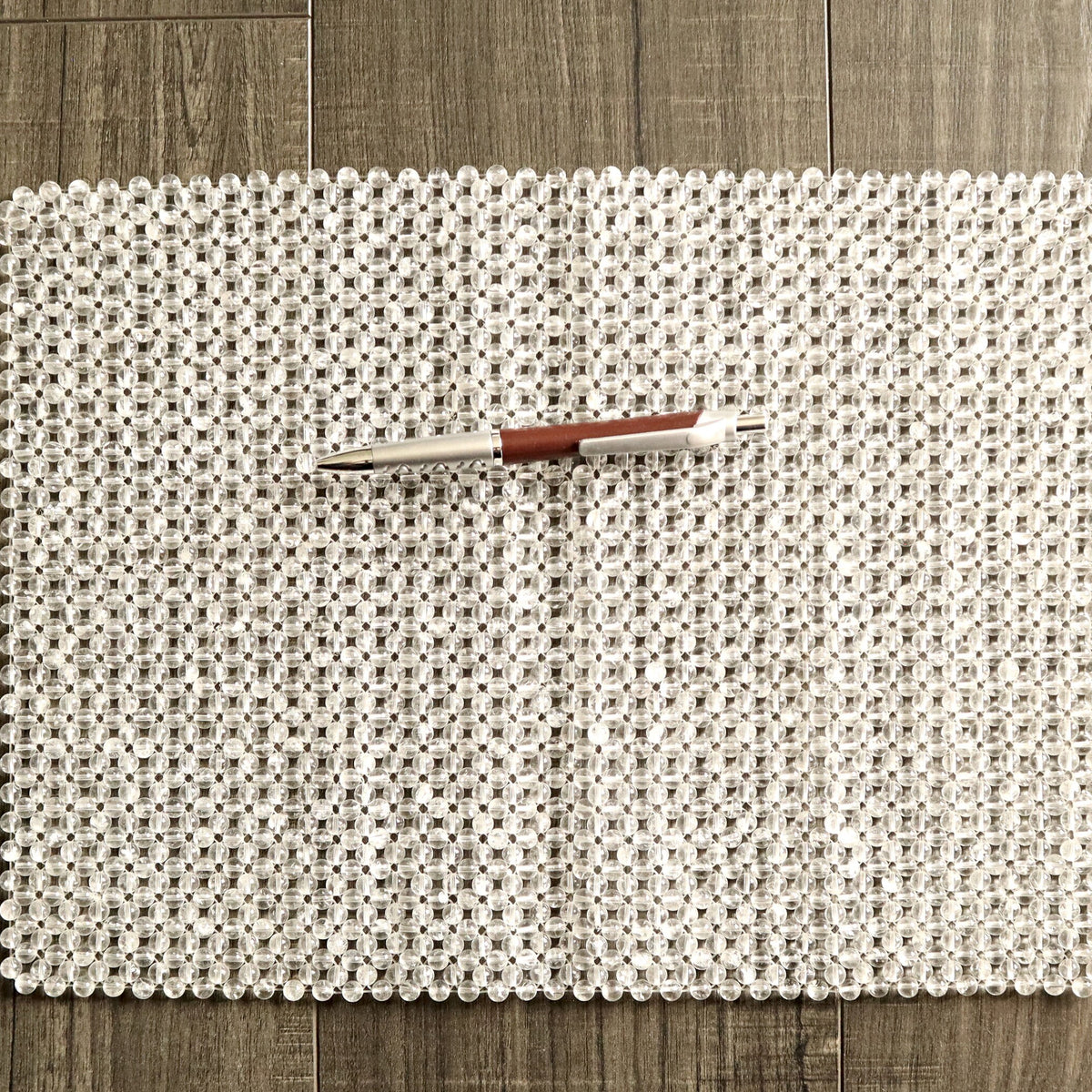 Clear Crystal Quartz Pillow Mat: Meditation, Reiki, Calming Gift