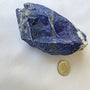 Raw Lapis Lazuli Rough Stone: 13.1 OZ, 4.5 Inch