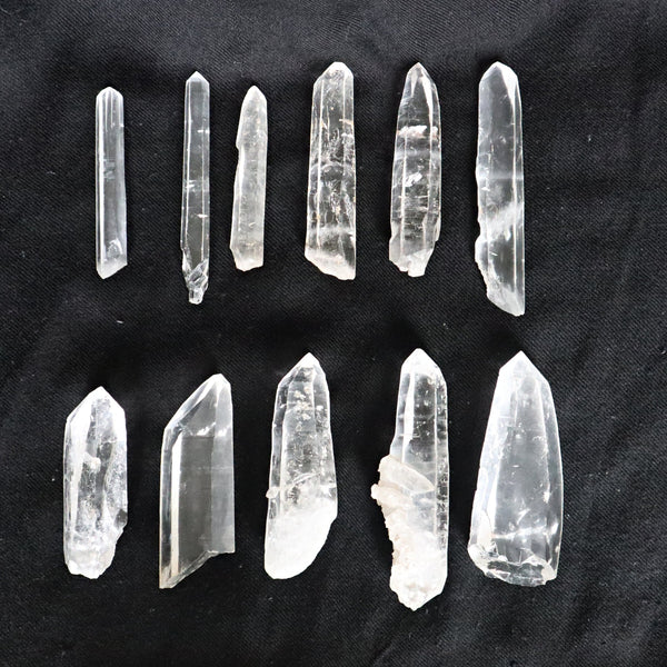 Lemurian Seed Quartz Crystal Point, Isis Face, LG