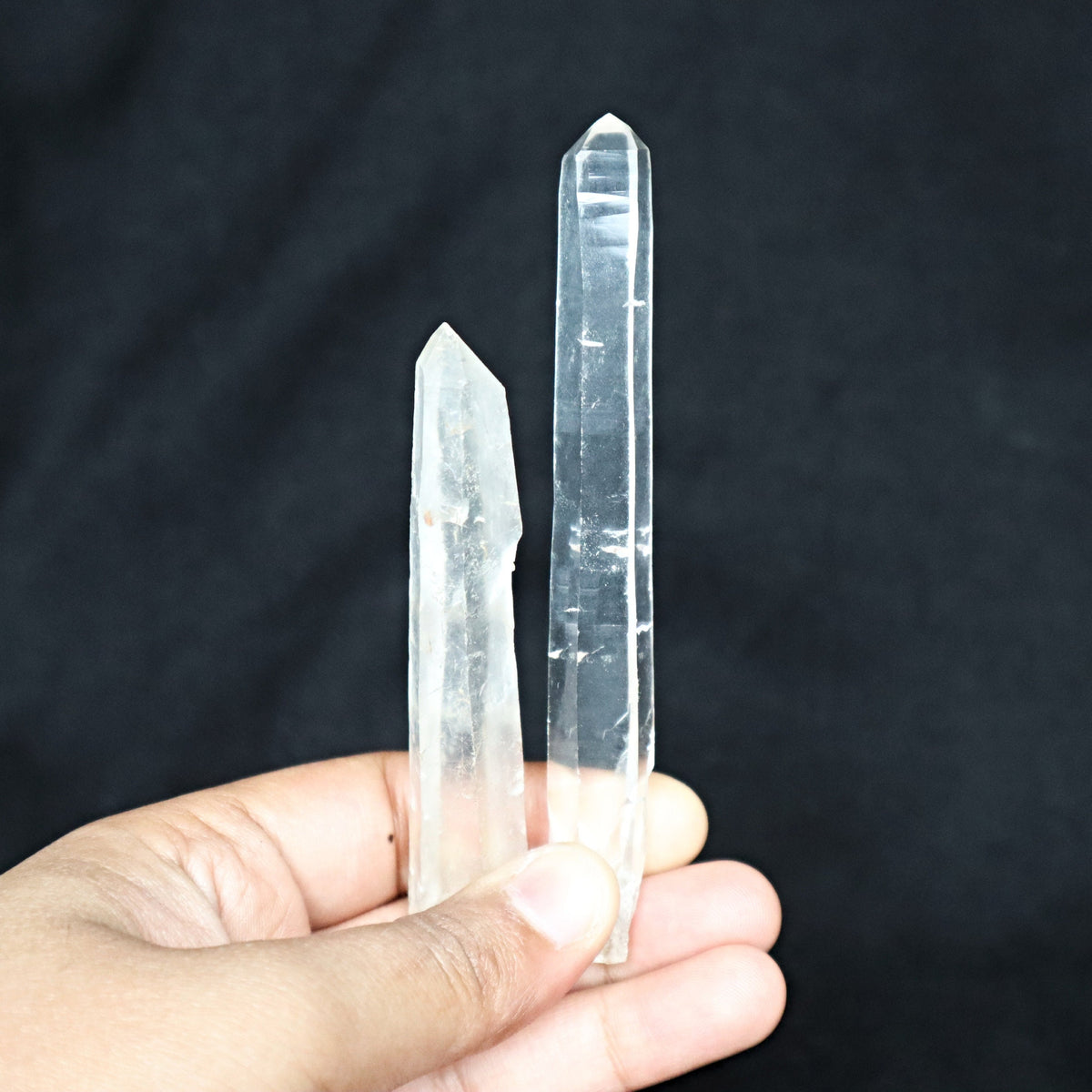 Lemurian Seed Quartz Crystal Point, Isis Face, LG