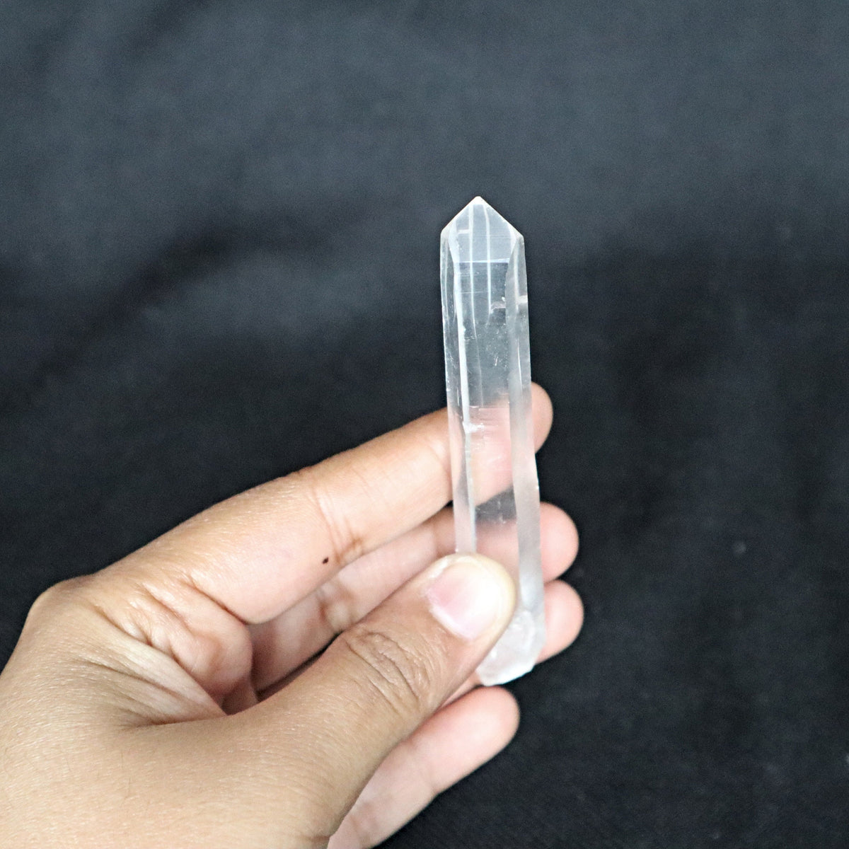 Lemurian Seed Quartz Crystal Point, Isis Face, LG