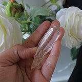 Lemurian Seed Crystal Point with 5 sides Isis Face , Brazil Lemurian, L11