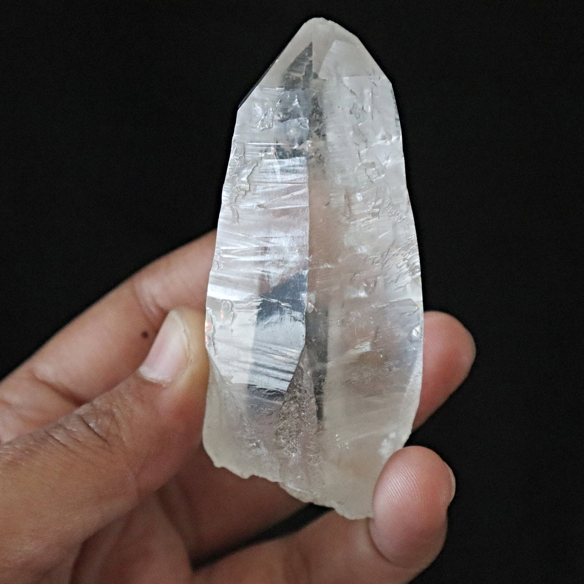 Lemurian Seed Quartz master Crystal Point, Brazil Lemurian, L7