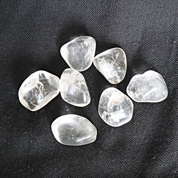 Himalayan Quartz Palm Stone: High Vibration Wealth Crystal