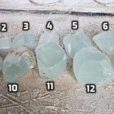 Raw Aquamarine Crystal Mineral Specimens