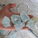 Raw Aquamarine Crystal Specimen: Shigar Skardu Pakistan Stone