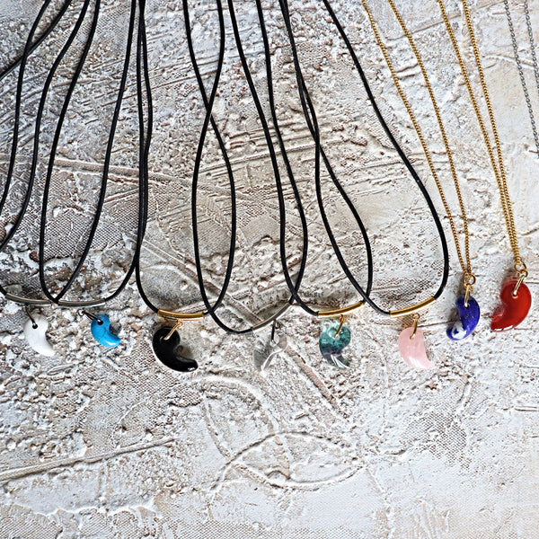 Jade Magatama Necklace: Japanese Talisman Pendant
