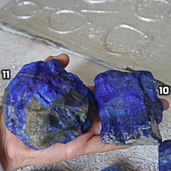 Raw Lapis Lazuli Stones: Natural Freeform Lapis Decor