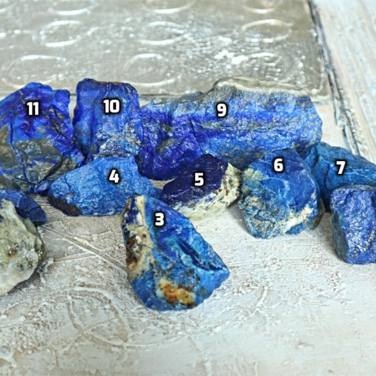 Raw Lapis Lazuli Stones: Natural Freeform Lapis Decor