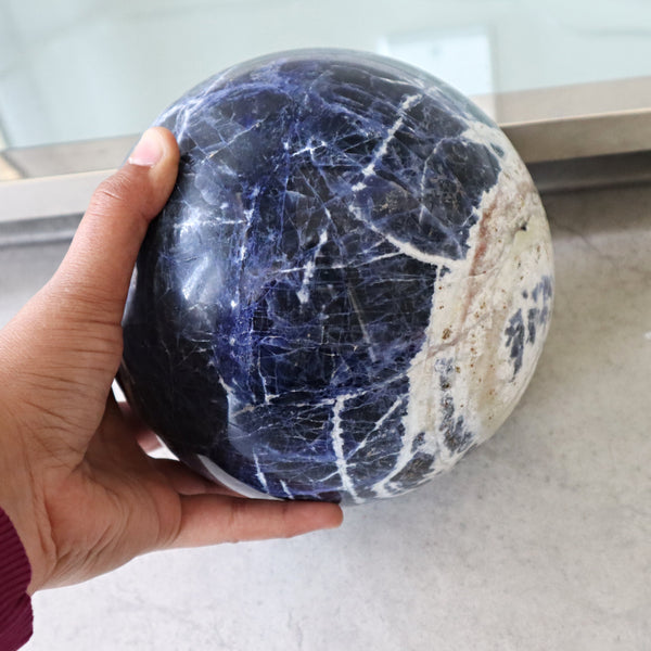 Large Sodalite Sphere 135 mm 5.3 inch