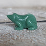 Green Aventurine Frog: Hand Carved Crystal for Wealth & Luck