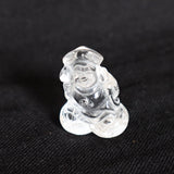 Daikokuten, Natural Quartz Daikoku Japanese Carving Gift