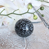 Snowflake Obsidian Sphere (50mm): Natural Healing Stone