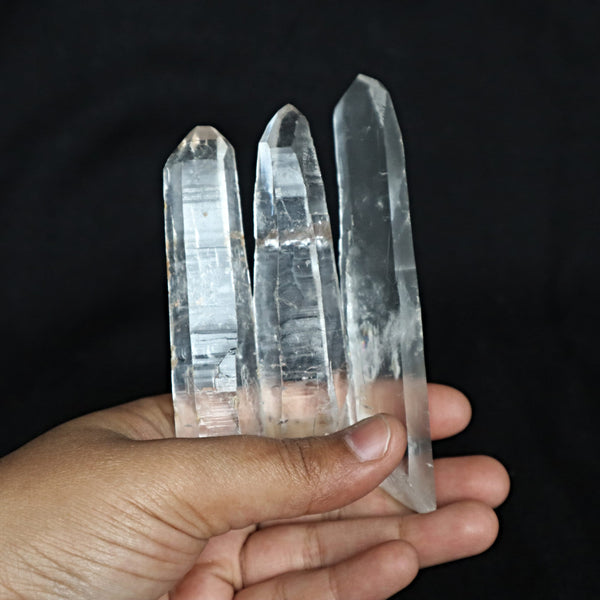 Lemurian Seed Quartz Crystal Point, Isis Face, LG