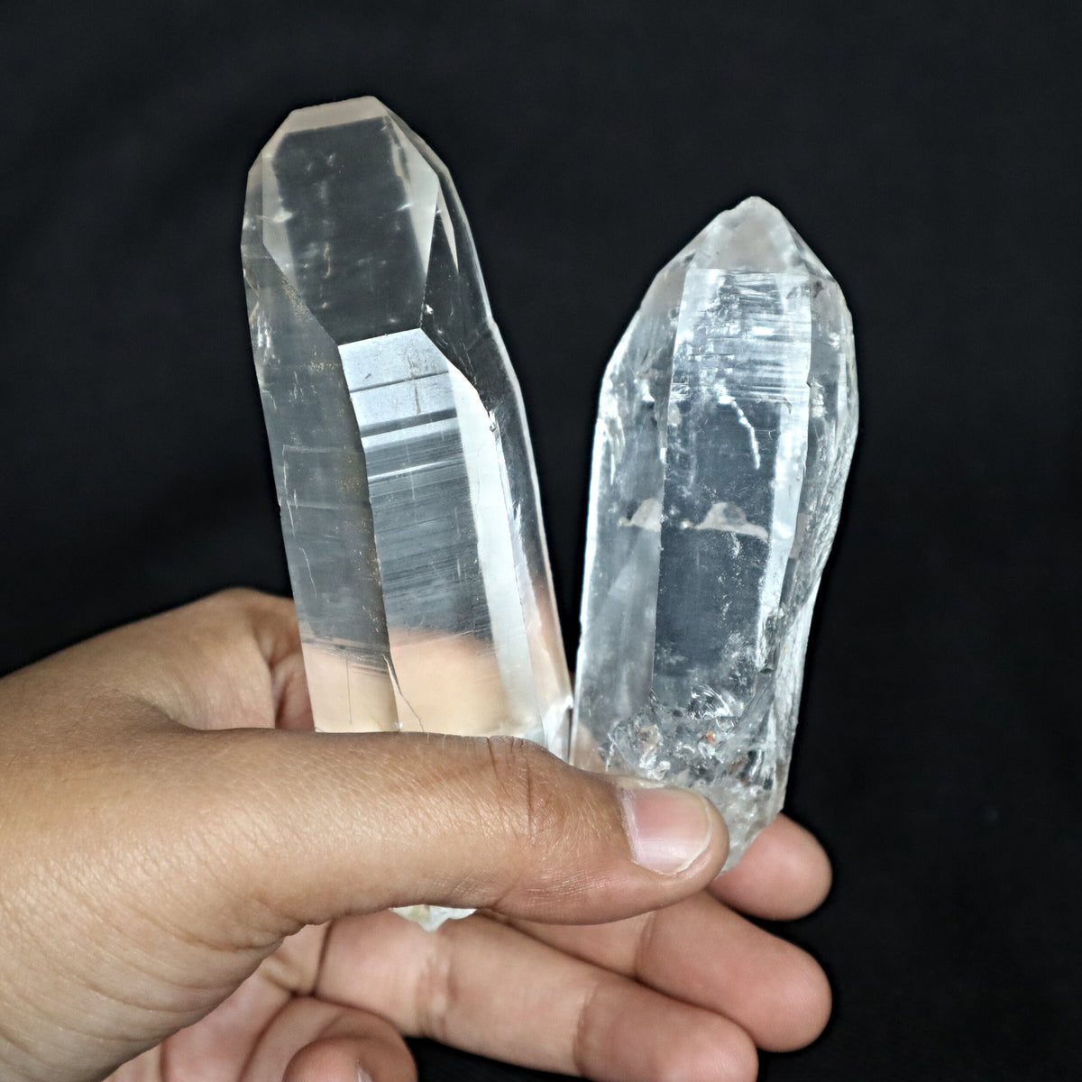 Lemurian Seed Quartz Crystal Point, Isis Face, LG