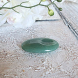 Green Aventurine Thumb Worry Stone: Natural Healing Crystal